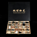 Rock & Mineral Collection - Igneous Rock Set Geology Specimens Earth Science Educational - Wooden Box Of 30 pieces Assorted Magmatic Rocks