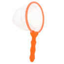 24cm Plastic Butterfly Fish Catching Net Sweep Net, Kids Outdoor Playing Toy - Orange
