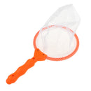 24cm Plastic Butterfly Fish Catching Net Sweep Net, Kids Outdoor Playing Toy - Orange