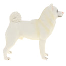 Plastic Realistic Shiba Inu Action Figure Pet Dog Model Wildlife Jungle Animals Playset Eduactional Toys Kids Child Collectibles