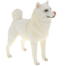 Plastic Realistic Shiba Inu Action Figure Pet Dog Model Wildlife Jungle Animals Playset Eduactional Toys Kids Child Collectibles