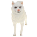 Plastic Realistic Shiba Inu Action Figure Pet Dog Model Wildlife Jungle Animals Playset Eduactional Toys Kids Child Collectibles