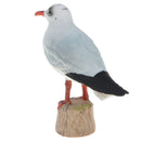 3 Inch Plastic Black-headed Gull Wild Animal Figurine Toy for Kids Toddlers, Kids Birthday Christmas Gift Home Desk Decor