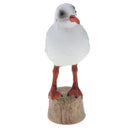 3 Inch Plastic Black-headed Gull Wild Animal Figurine Toy for Kids Toddlers, Kids Birthday Christmas Gift Home Desk Decor