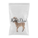 6.9 Inch Plastic White-tailed Deer Wild Animal Figurine Toy for Kids Toddlers, Kids Birthday Christmas Gift Home Desk Decor