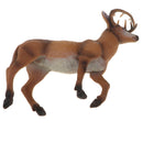 6.9 Inch Plastic White-tailed Deer Wild Animal Figurine Toy for Kids Toddlers, Kids Birthday Christmas Gift Home Desk Decor
