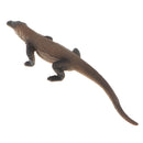 Plastic Reptile Figurine Toy for Kids Toddlers, Monitor Lizard Model, Children Birthday Christmas Gift Home Decor