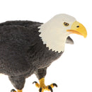 Plastic Animal Figurine Toy for Kids Toddlers, Bald Eagle Wildlife Model, Children Birthday Christmas Gift Home Decor