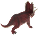 Plastic Realistic Wildlife Jungle Forest Ocean Animals - Triceratops Figure Action Model Eduactional Toys Kids Collectibles