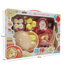 18-piece Kitchen Pretend Play Breakfast Cooking Set Educational Toy For Kids