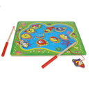 Kids Baby Developmental Wooden Magnetic Fishing Game Puzzles Set Color & Shape Cognition Toy