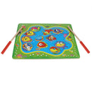 Kids Baby Developmental Wooden Magnetic Fishing Game Puzzles Set Color & Shape Cognition Toy