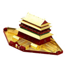 History Architecture 3D Metal Puzzle Jigsaw - Chinese Beijing Gulou Drum Tower Statue Building Model Toy Home Decor Souvenirs