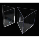 6 Pieces Clear Scaled Geometry Graduated Glass Measuring Cups Kids Early Learning Science Toy Lab Equipment