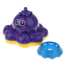 Kids Spray Water Octopus Floating Bathtub Pool Bathroom Toy Xmas Gift - Purple