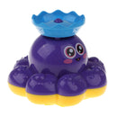 Kids Spray Water Octopus Floating Bathtub Pool Bathroom Toy Xmas Gift - Purple