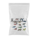 14 Pieces Realistic Mixed Plastic Zoo Animals Kids Toy Party Bag Favors