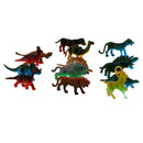 14 Pieces Realistic Mixed Plastic Zoo Animals Kids Toy Party Bag Favors