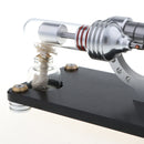 Physical Steam Heat Mechanical Work Motor Model -Pulley Stirling Engine DIY Kids Novelty Educational Toy
