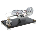 Physical Steam Heat Mechanical Work Motor Model -Pulley Stirling Engine DIY Kids Novelty Educational Toy