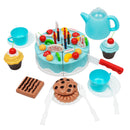 54-Piece Fruit Cake Cutting Set Birthday Party Pretend Play Toys For Kids