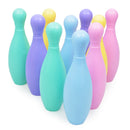 12Pcs Plastic Mini Bowling Ball Play Set Kids Indoor Outdoor Game Toy Gift