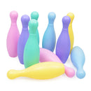 12Pcs Plastic Mini Bowling Ball Play Set Kids Indoor Outdoor Game Toy Gift