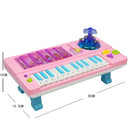 14 Keys Multifunction Electronic Keyboard Piano Music Educational Toy - Pink