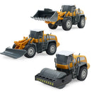 1:55 Deluxe Engineering Vehicle Model Set Construction Truck Vehicle Toy Set