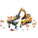 1:55 Deluxe Engineering Vehicle Model Set Construction Truck Vehicle Toy Set