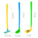 9Pcs Plastic Mini Golf Play Set Kids Golf Club Set Outdoor Sports Toy - Blue