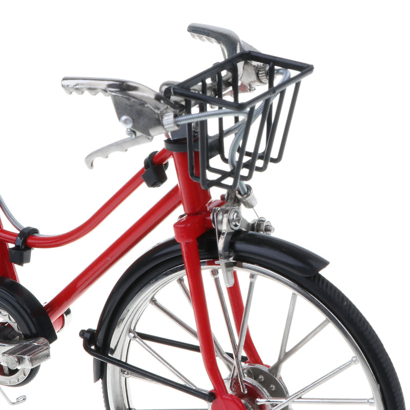 1/10 Scale Simulation Alloy Diecast Racing Exquisite Bike Sport Bicycle Model Hobbies Games Toy Collections Red