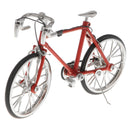 Simulated 1:16 Scale Alloy Diecast Racing Bike Model Replica Bicycle Cycling Toy Table Decor Collectable Gift