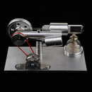 Hot Air Stirling Engine Model Kits Physical Motor Power Electricity Generator Science Toy Educational
