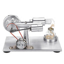 Hot Air Stirling Engine Model Kits Physical Motor Power Electricity Generator Science Toy Educational