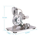 Creative Alloy Squirrel Stirling Engine Model Electricity Generator Science Gadget Toy Christmas Gift