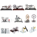 Creative Alloy Squirrel Stirling Engine Model Electricity Generator Science Gadget Toy Christmas Gift