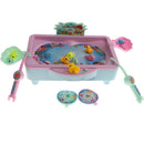 22Pcs Magnetic Fishing Water Toy Electric Moving Fish Pool Baby Kid Pretend Play Set Educational Xmas Gift