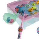 22Pcs Magnetic Fishing Water Toy Electric Moving Fish Pool Baby Kid Pretend Play Set Educational Xmas Gift