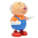 Electric Pets Piglet Dancing Robot Toys for Kids, Funny Seaweed Dance Musical Flashing Intelligent Walking Toy Kids Gifts