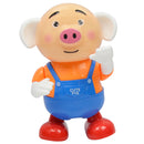 Electric Pets Piglet Dancing Robot Toys for Kids, Funny Seaweed Dance Musical Flashing Intelligent Walking Toy Kids Gifts