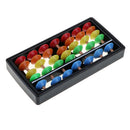 Plastic Colorful Abacus, Kid's Soroban Calculator Math Educational Toy, 7 Column