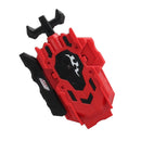 Double Steering Left + Right Spin String Launcher For Burst Spinning Top Character Toy Rapidity Fight Master Accessories - Red