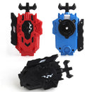Double Steering Left + Right Spin String Launcher For Burst Spinning Top Character Toy Rapidity Fight Master Accessories - Red