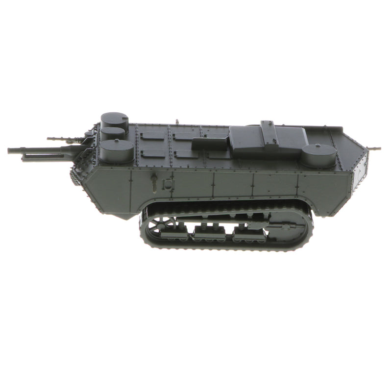 1/100 Scale French St-Chamond Model (Early), French Heavy Tank of the First World War, Armoured Fighting Vehicle Toy Collectibles