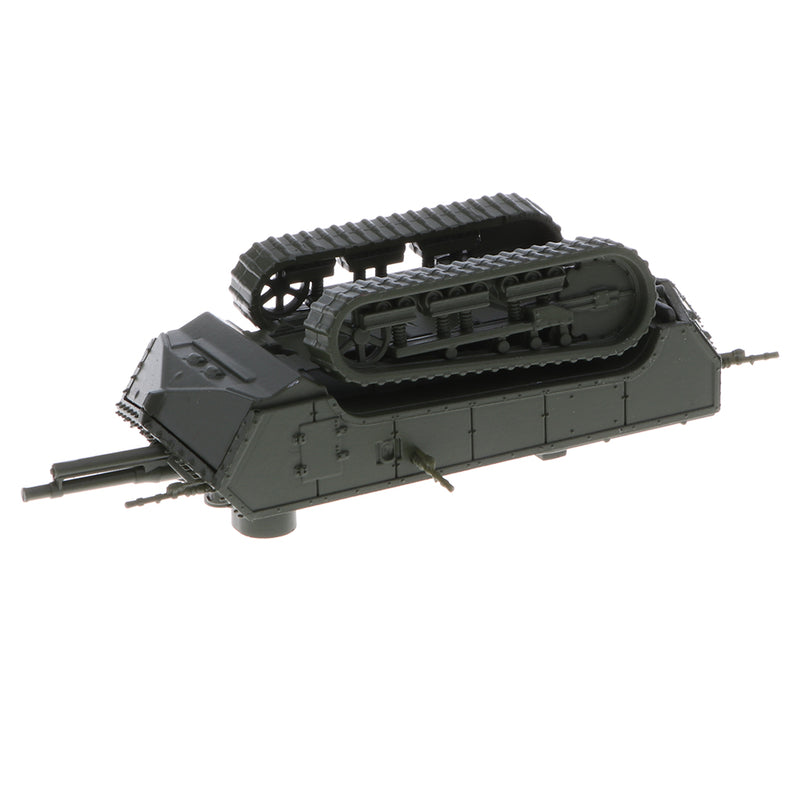 1/100 Scale French St-Chamond Model (Early), French Heavy Tank of the First World War, Armoured Fighting Vehicle Toy Collectibles