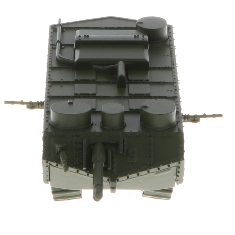 1/100 Scale French St-Chamond Model (Early), French Heavy Tank of the First World War, Armoured Fighting Vehicle Toy Collectibles