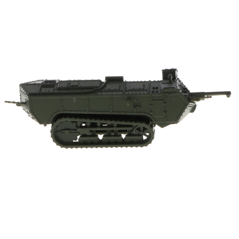 1/100 Scale French St-Chamond Model (Later), French Heavy Tank of the First World War, Armoured Fighting Vehicle Toy Collectibles