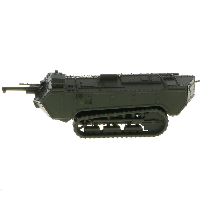 1/100 Scale French St-Chamond Model (Later), French Heavy Tank of the First World War, Armoured Fighting Vehicle Toy Collectibles