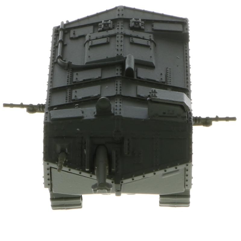 1/100 Scale French St-Chamond Model (Later), French Heavy Tank of the First World War, Armoured Fighting Vehicle Toy Collectibles